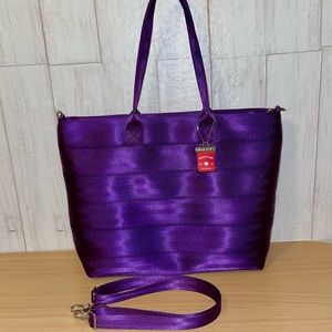 Harveys Seatbelt Bags Mulberry Medium Streamline Bag